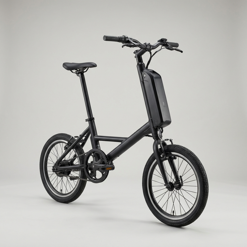 Brompton Electric P Line – Dreiviertelansicht