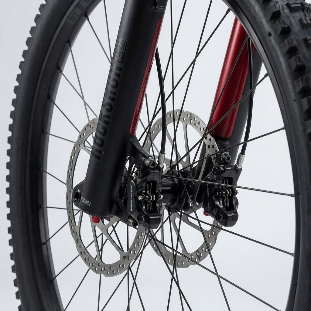 Ghost E-Riot Trail – Gabel Detail