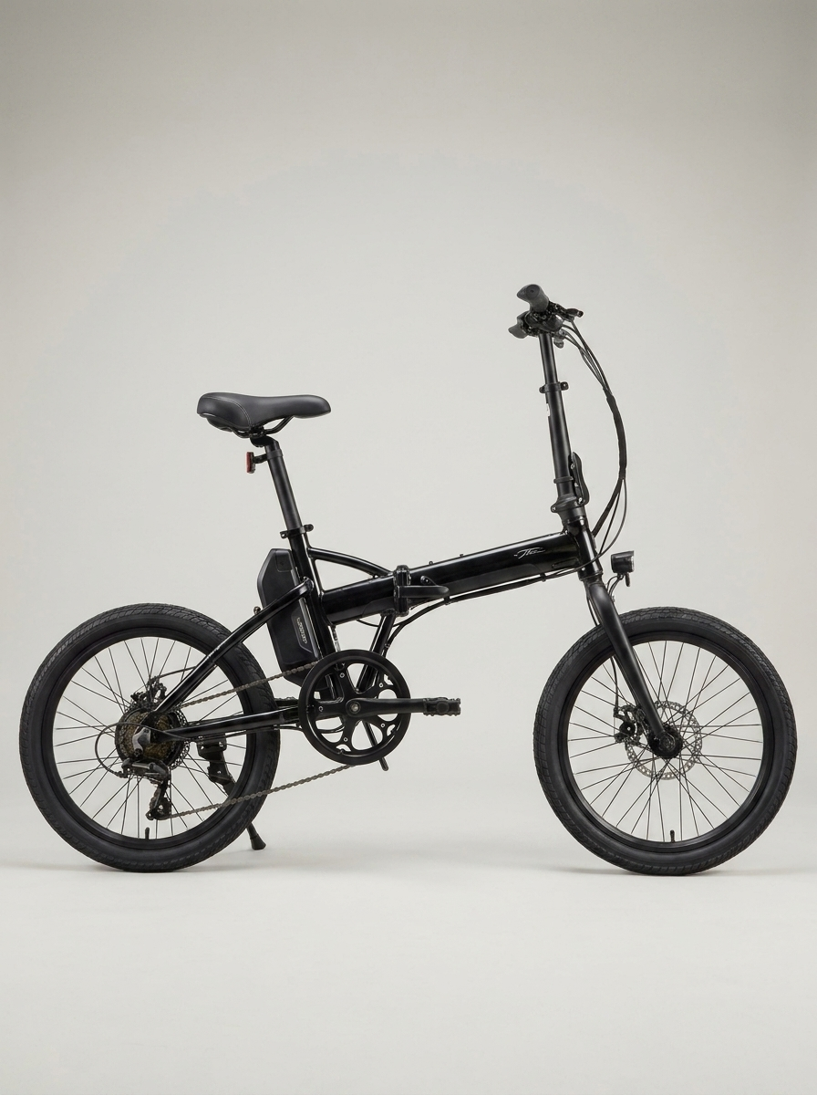 Brompton Electric P Line – Schwarz