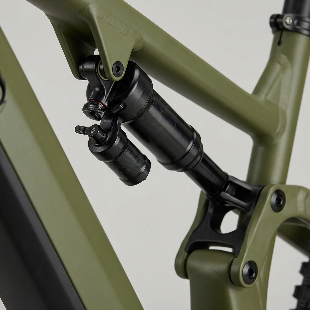 Cube Stereo Hybrid 140 – Dämpfer Detail