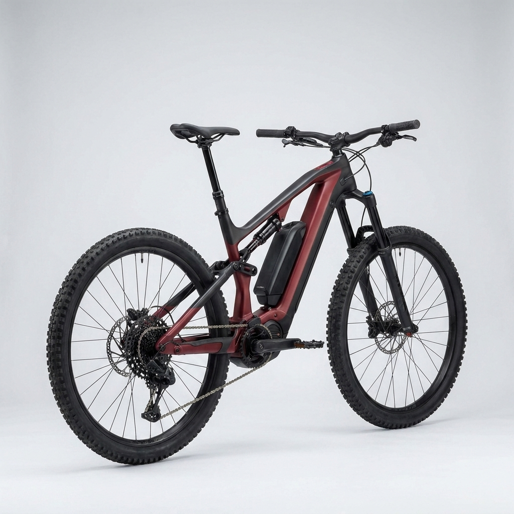 Ghost E-Riot Trail – 3/4 hinten