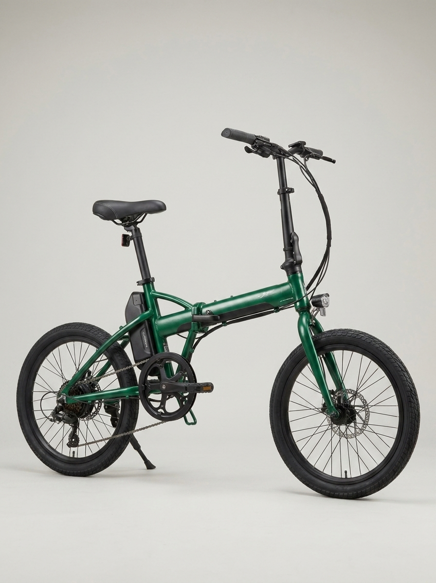 Brompton Electric P Line – Grün