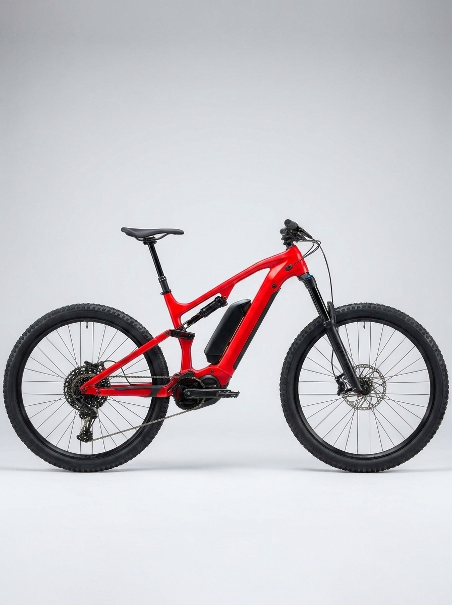 Cube Stereo Hybrid 140 – Rot