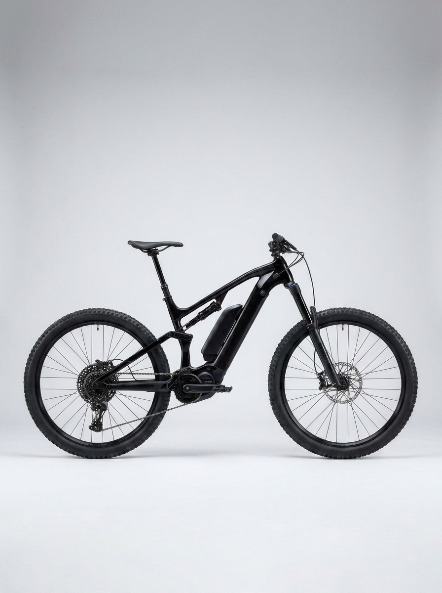Ghost E-Riot Trail – Schwarz